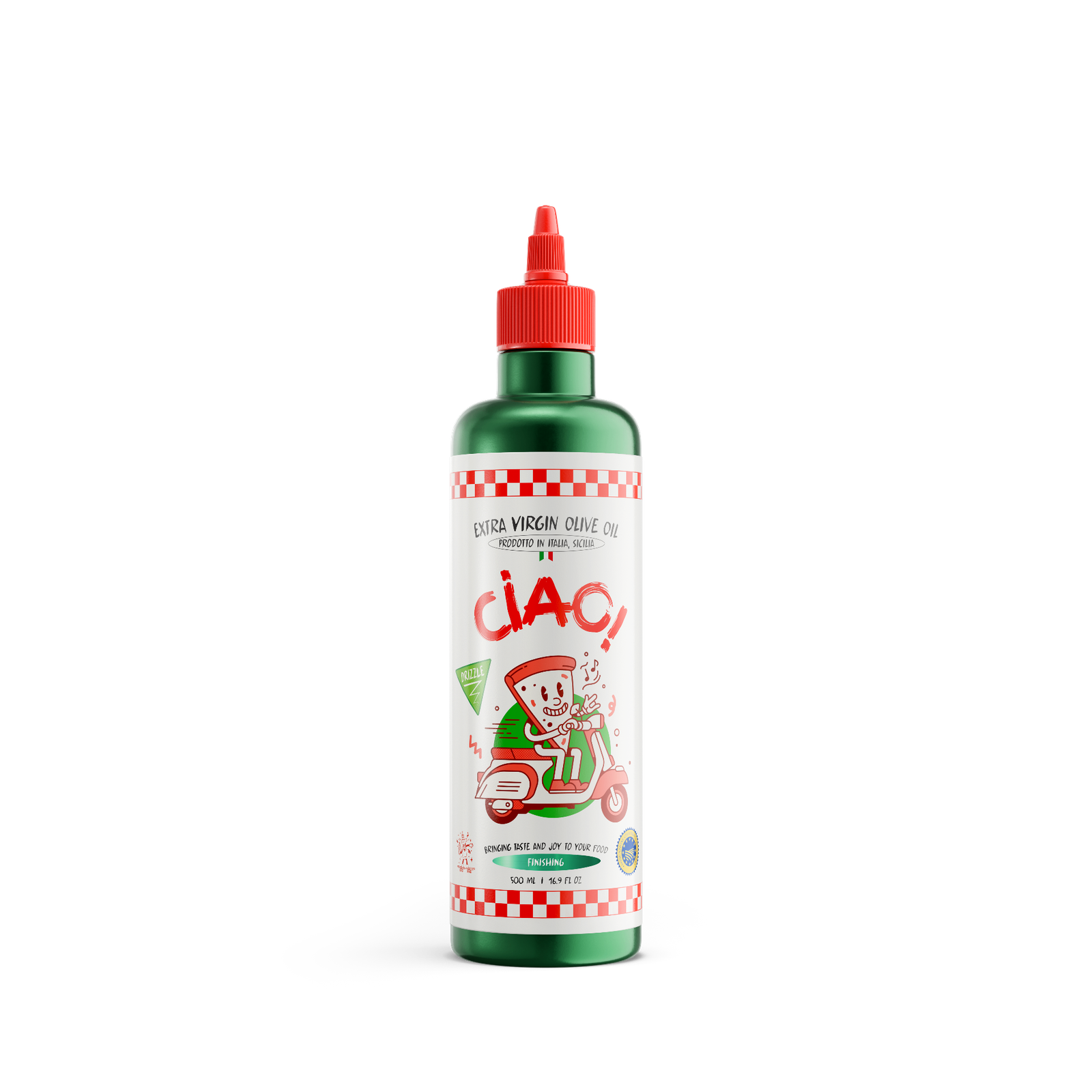 CIAO! Sicilian EVOO bottle — 500ml Finishing Extra Virgin Olive Oil